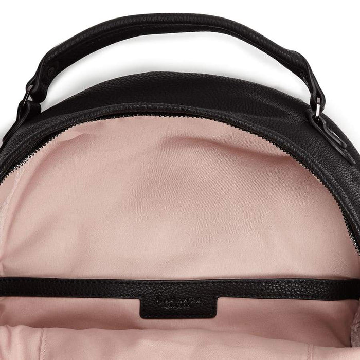 Camberwell Black Quilted Vegan Backpack