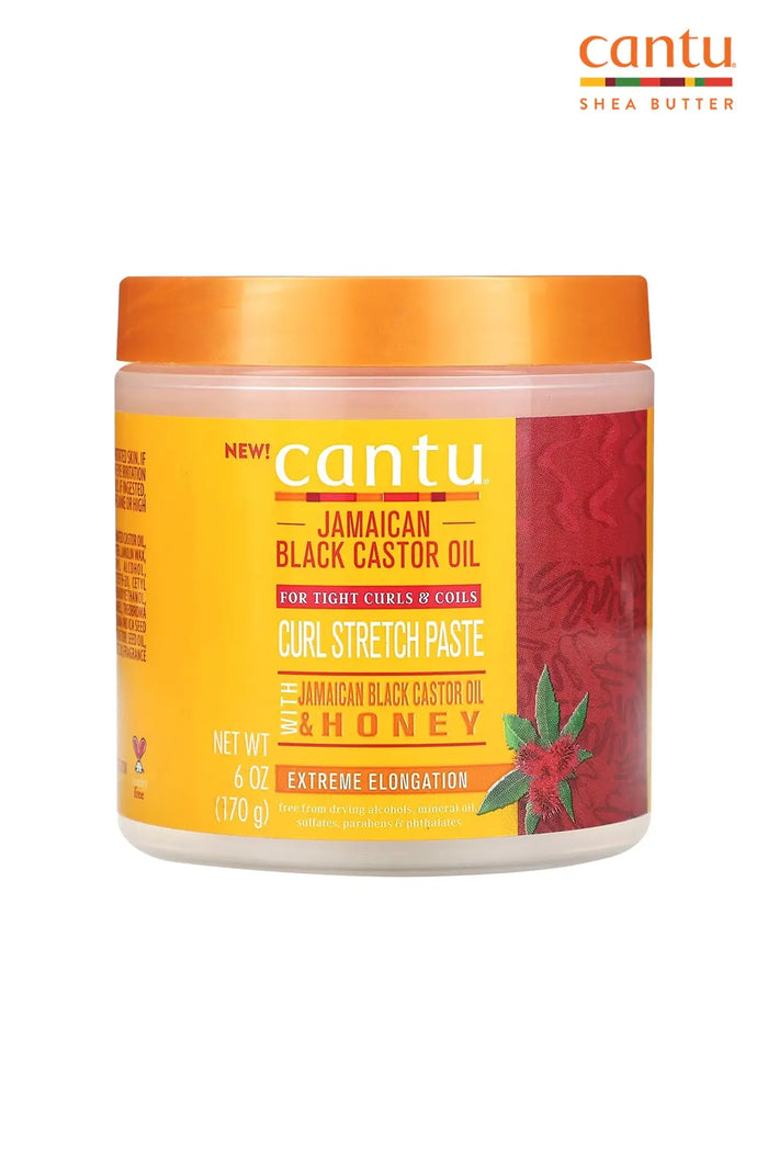 CANTU JAMAICAN BLACK CASTOR OIL CURL STRETCH PASTE 6oz - BSW BEAUTY CANADA