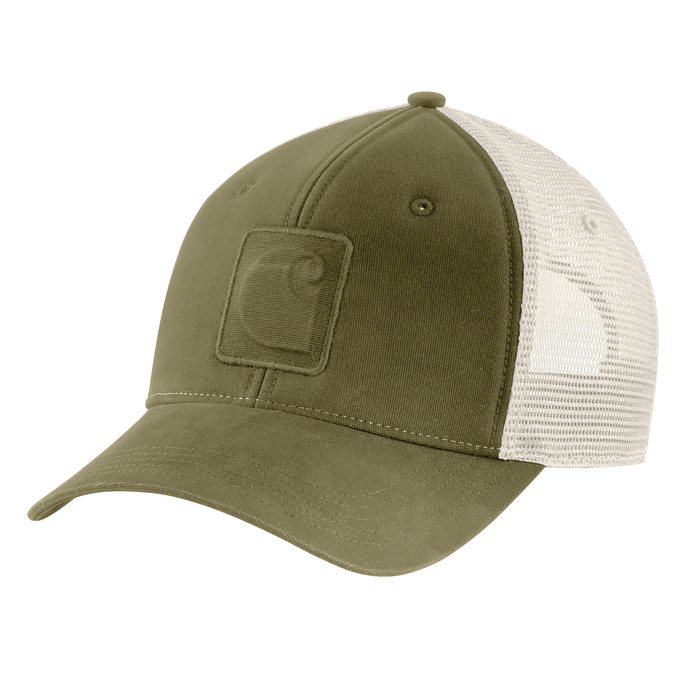 Canvas Logo C Cap - GL7-Dark Bronzed Green | Carhartt 106401