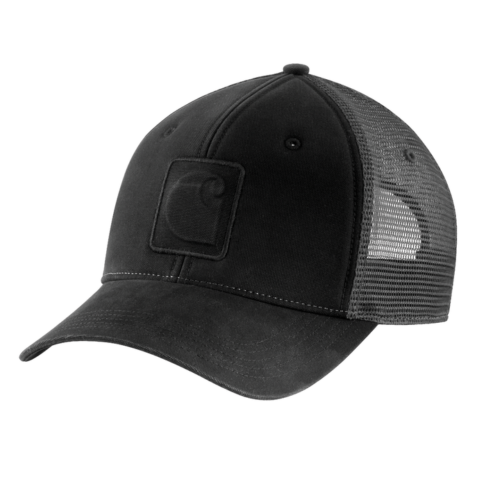 Canvas Logo C Cap - N04-Black | Carhartt 106401