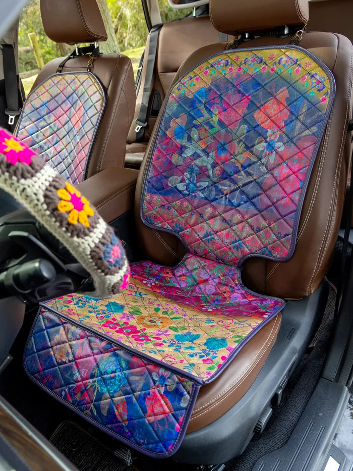 Car Seat Protector - Jewel Border-view 1