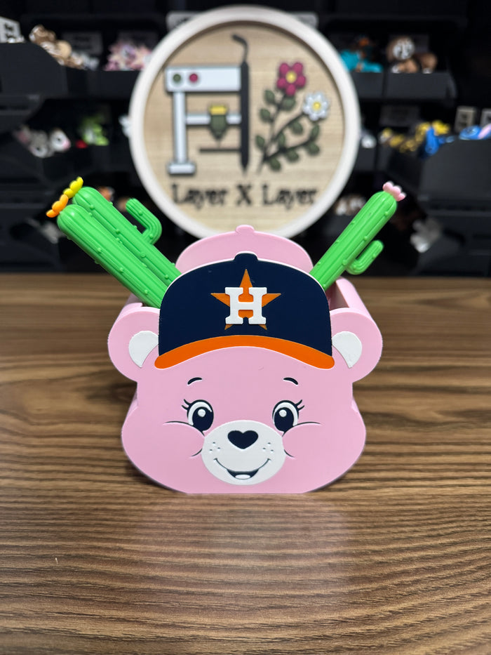 Care Bear Baseball Pen Holder