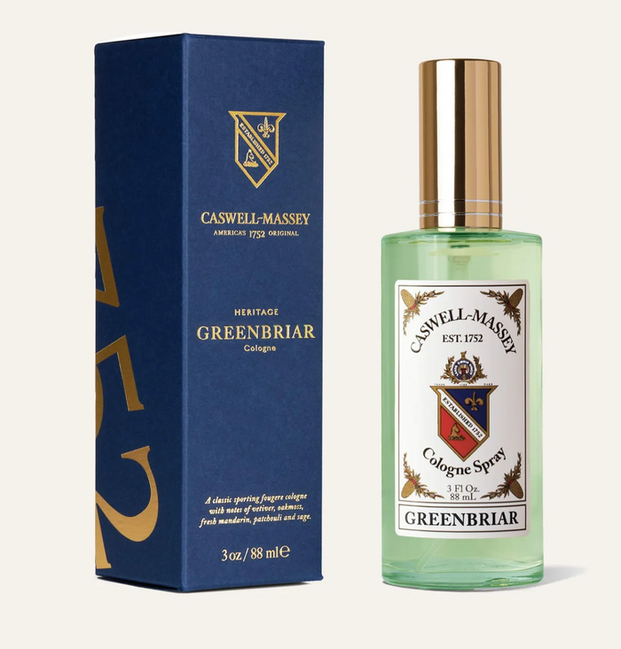 Caswell-Massey Gold Cap Greenbriar Cologne