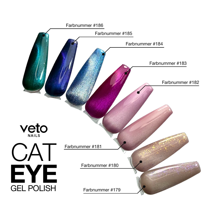 CAT EYE GEL POLISH #186