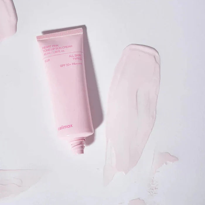 CELIMAX Heart Pink Tone Up SPF50+ PA++++ Sun Cream 40ml - DOKAN