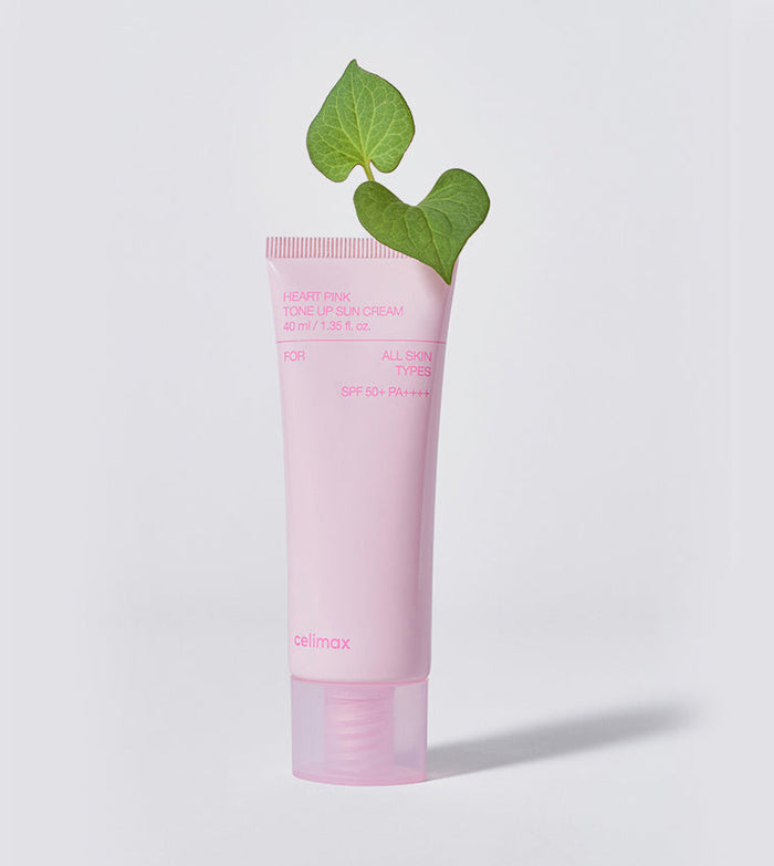 CELIMAX Heart Pink Tone Up SPF50+ PA++++ Sun Cream 40ml - DOKAN