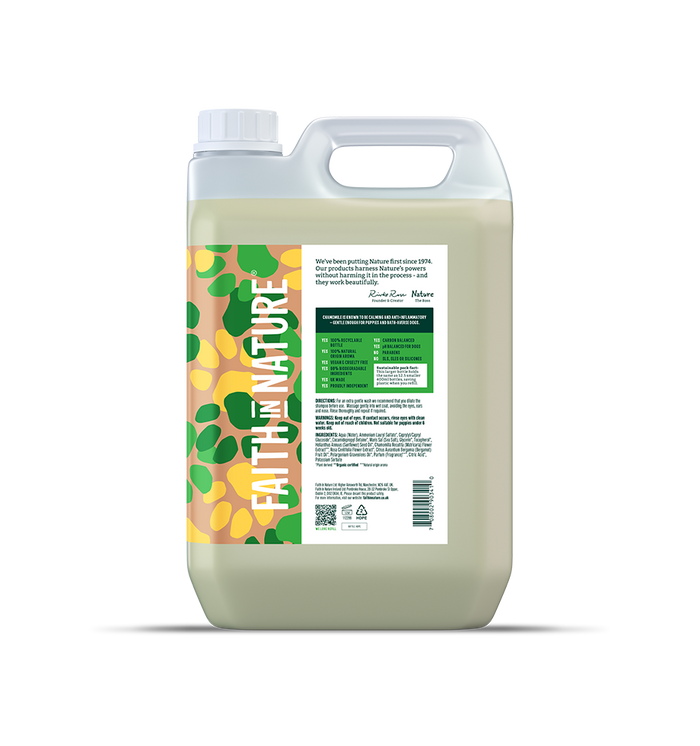 Chamomile dog & puppy shampoo - 5L