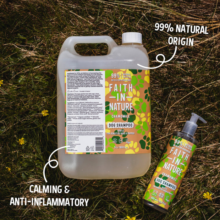 Chamomile dog & puppy shampoo - 5L