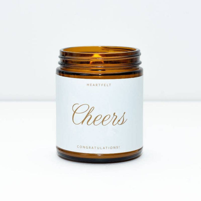 Cheers Essential Oil Beeswax Celebrate Jar Candle: Non-Toxic