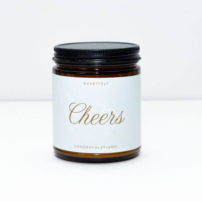 Cheers Essential Oil Beeswax Celebrate Jar Candle: Non-Toxic