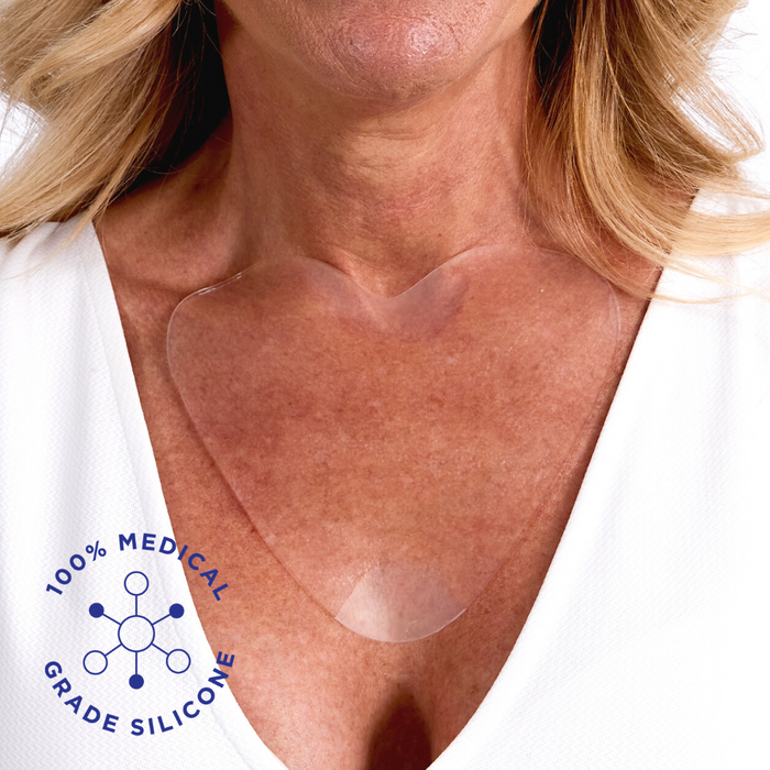 Chest Wrinkle Patch - 1 reusable silicone pad | Wrinkles Schminkles
