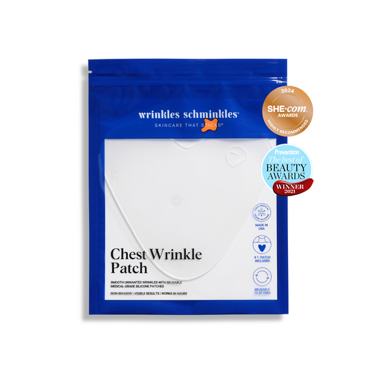 Chest Wrinkle Patch - 1 reusable silicone pad | Wrinkles Schminkles