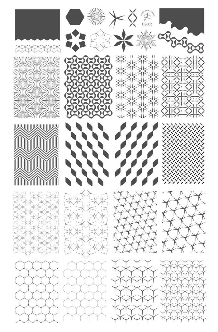 CjS-336 - Think Outside the Box | Clear Jelly Stamping Plate