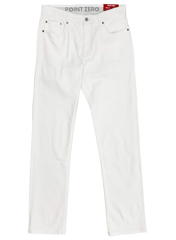 Classic Fit Denim - White