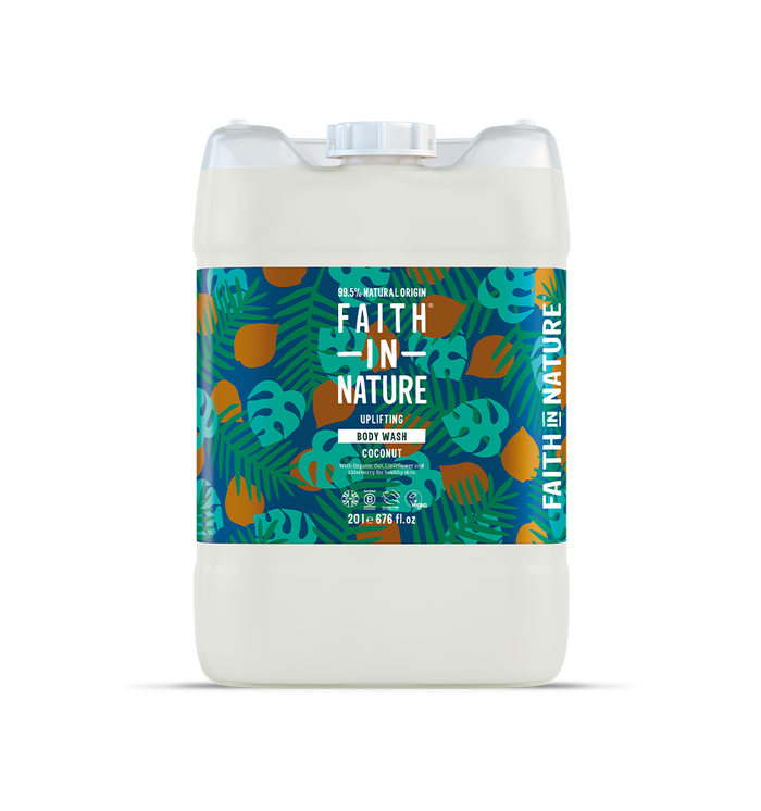 Faith In Nature Bulk Buy 20L Shower Gel Coconut