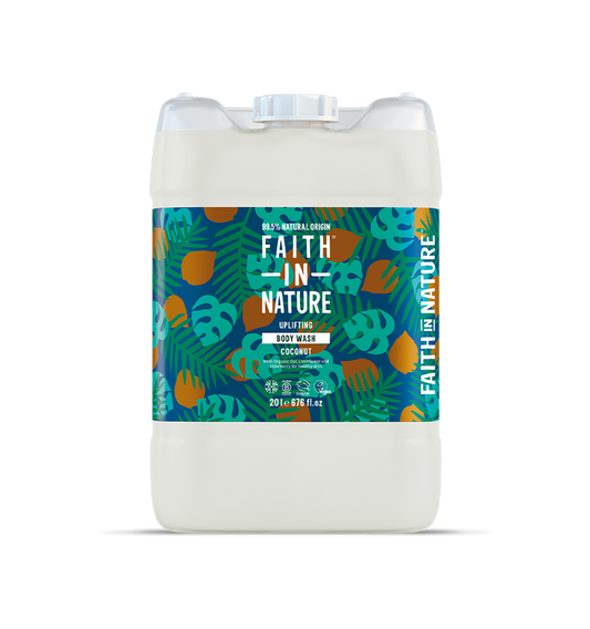Faith In Nature Bulk Buy 20L Shower Gel Coconut