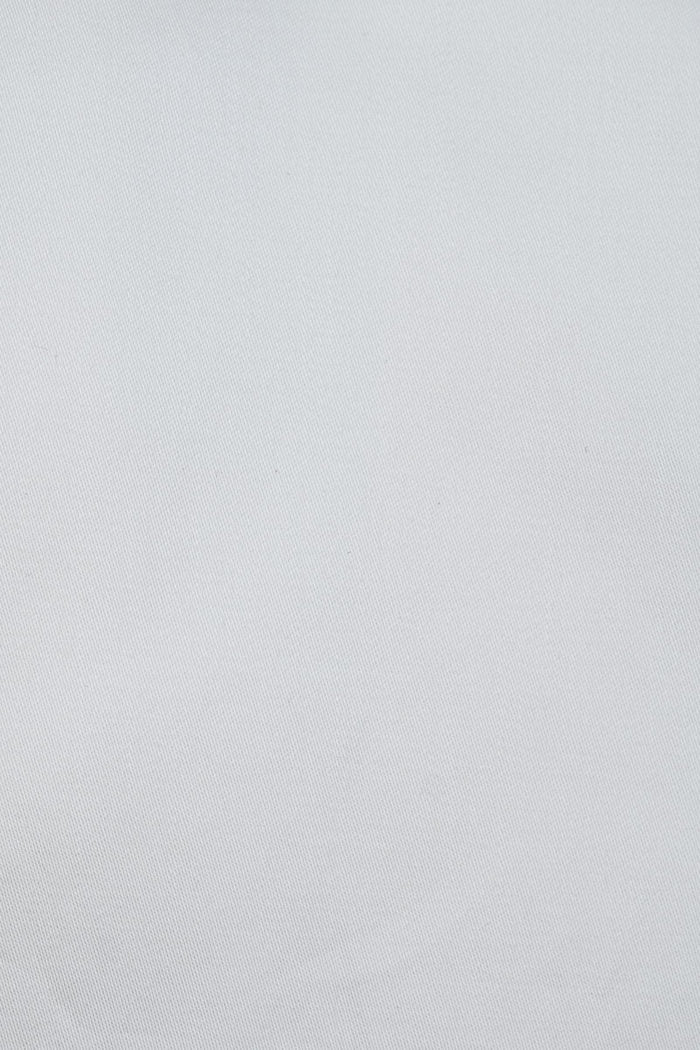 Cotton Satin Finish Solid Dress Shirt - Off White