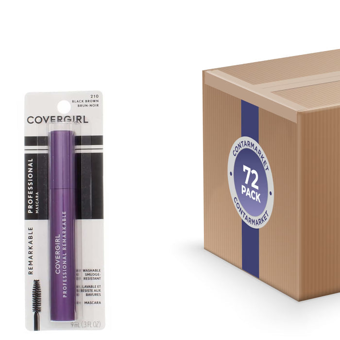 COVERGIRL Professional Remarkable Mascara Black Brown - 72 Pack