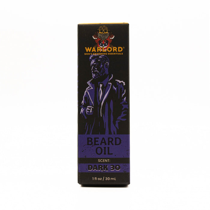 Dark 30 Beard Oil - Warlord - Men's Grooming Essentials