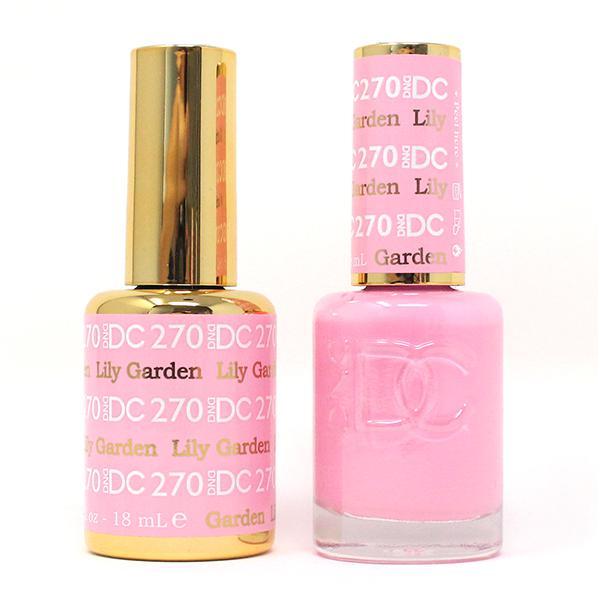 DND DC Premium set Gel Color Matching Polish Color - Lily Garden #270