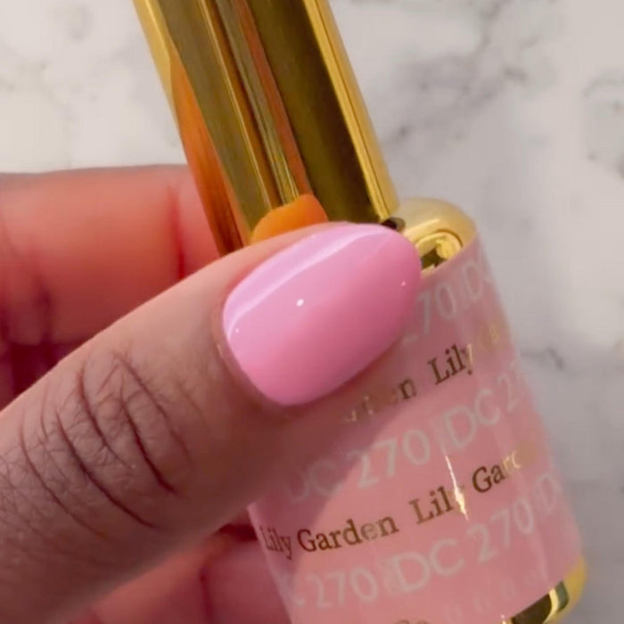 DND DC Premium set Gel Color Matching Polish Color - Lily Garden #270