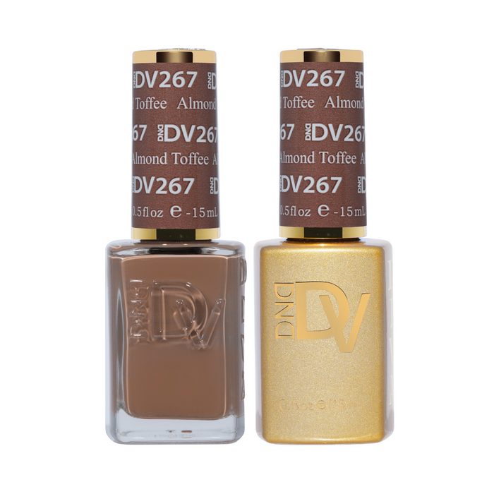DND Diva Gel & Nail Polish - Almond Toffee #267