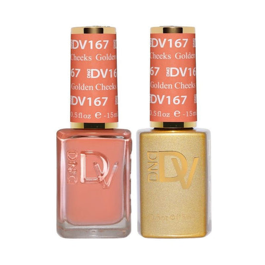 DND Diva Gel & Nail Polish - Golden Cheeks #167
