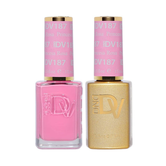 DND Diva Gel & Nail Polish - Princesa Rosa #187