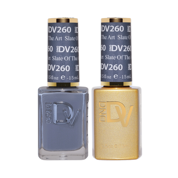 DND Diva Gel & Nail Polish - Slate Of The Art #260