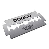 DORCO Platinum Stainless Steel Blades Red ST301 [10 BladesX10ct/Pack