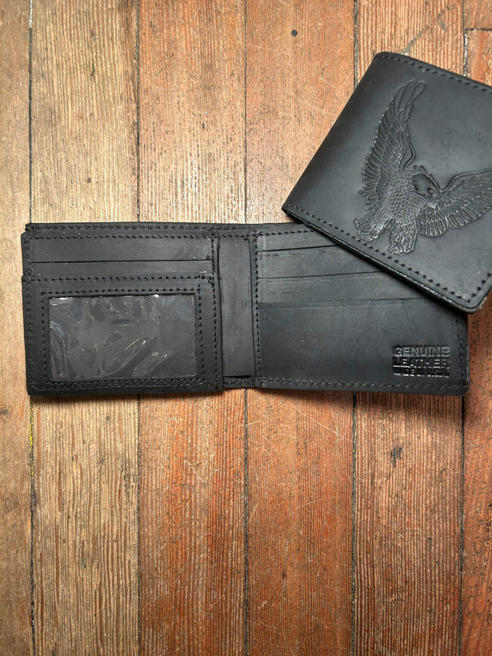 Eagle Oil Tanned Slim Billfold Wallet