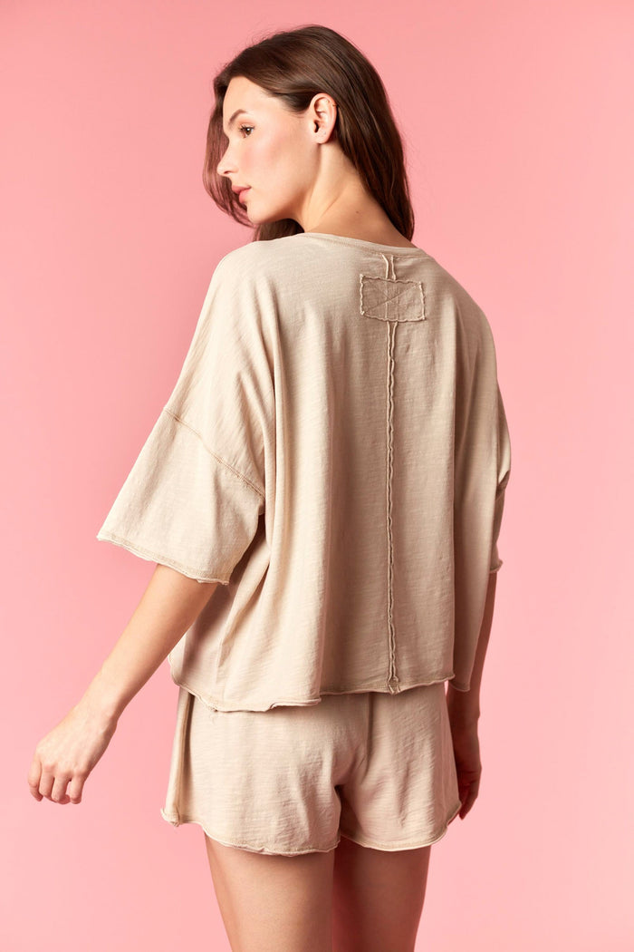 Easy Going Beige Shorts