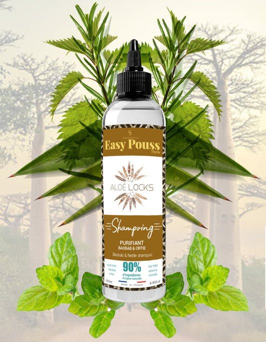 Easy pouss Dreadlock Shampoo - detoxify your scalp and natural hair below the protective hairstyles. - ShanShar Beauty : The world of beauty.