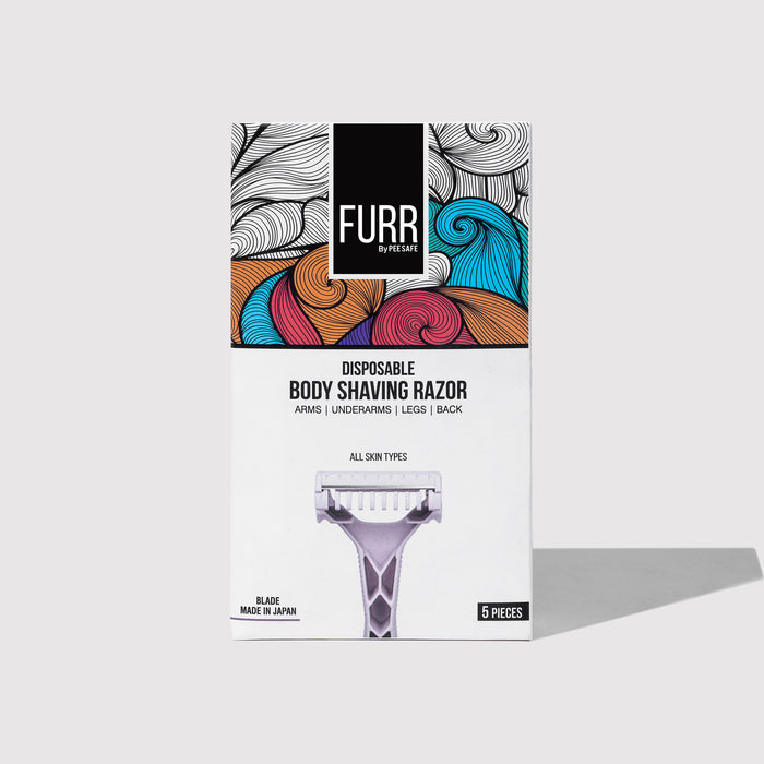 Furr Disposable Body Shaving Razor (Pack of 5)