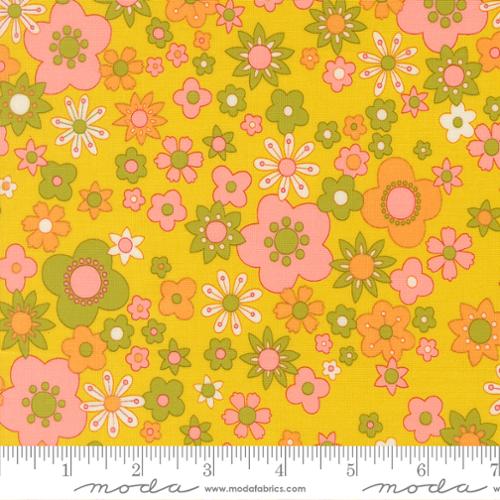 F2638 - Happy Daze Small Flower - Citrine