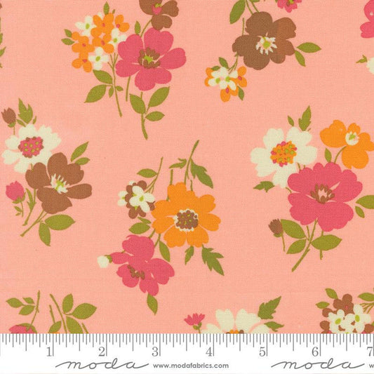 F2642 - Happy Daze Floral - Bubblegum
