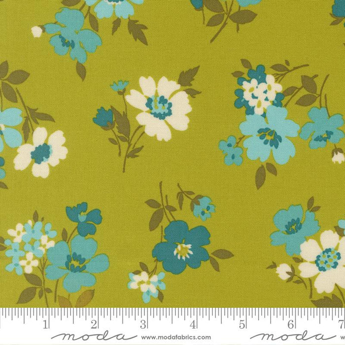 F2643 - Happy Daze Floral - Grass