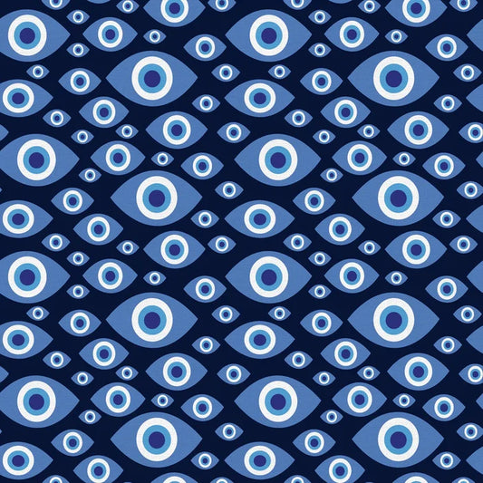 F2676 - Evil Eye Blue