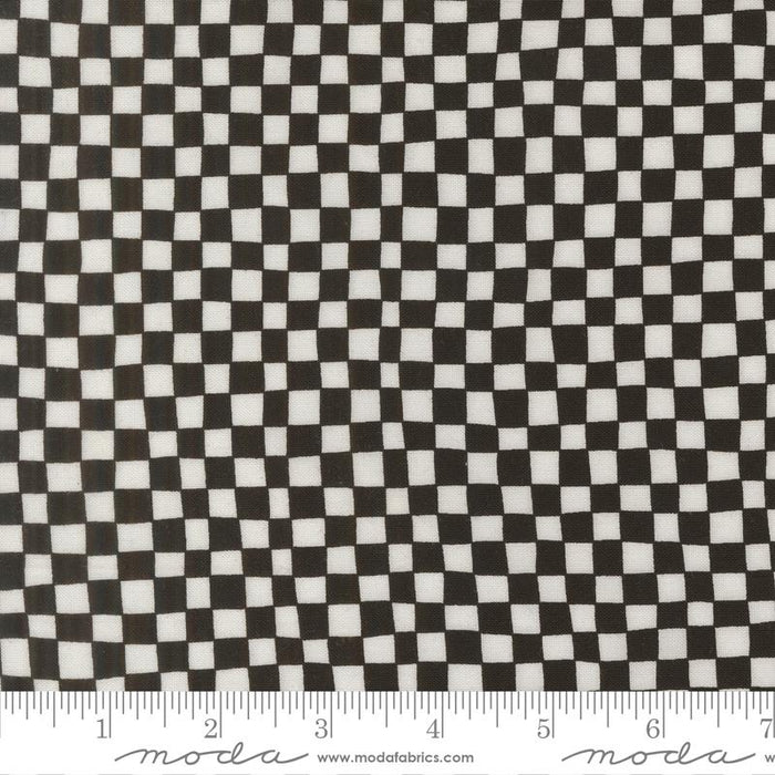 F2762 - True to Hue- Black as Night (Checkered)