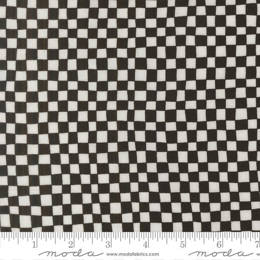 F2762 - True to Hue- Black as Night (Checkered)