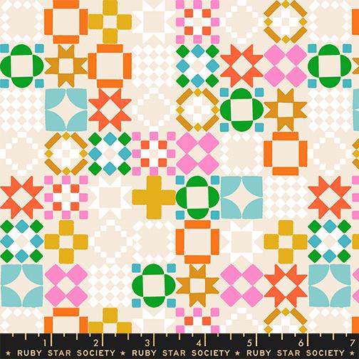 F3117 - 1-800-Notion - Shell - Vintage Block Patchwork