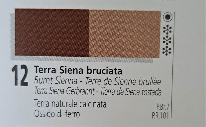 # 12 Burnt Sienna