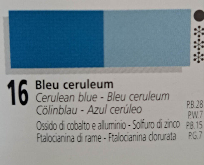 # 16 -Cerulean Blue