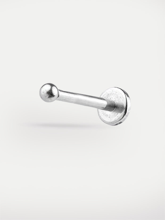 Flatback Barbell 16G | Steel-Image 1