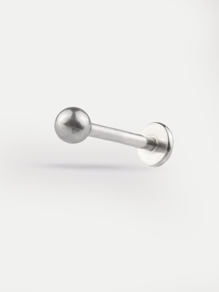 Flatback Barbell 16G | Steel-Image 2