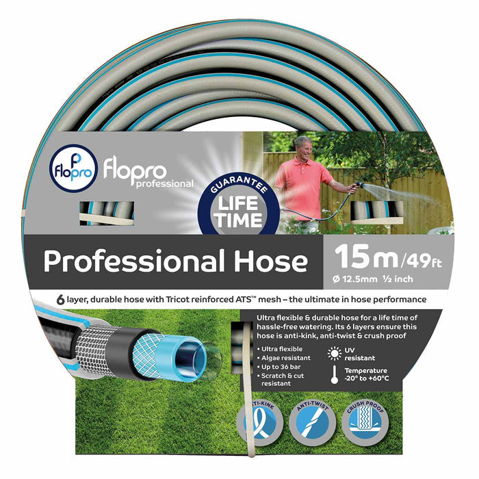 Flopro Professional Hose 15m in pack
