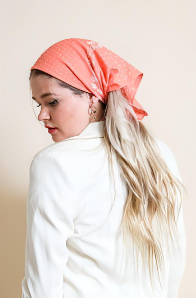 Floral Dotted Bandana