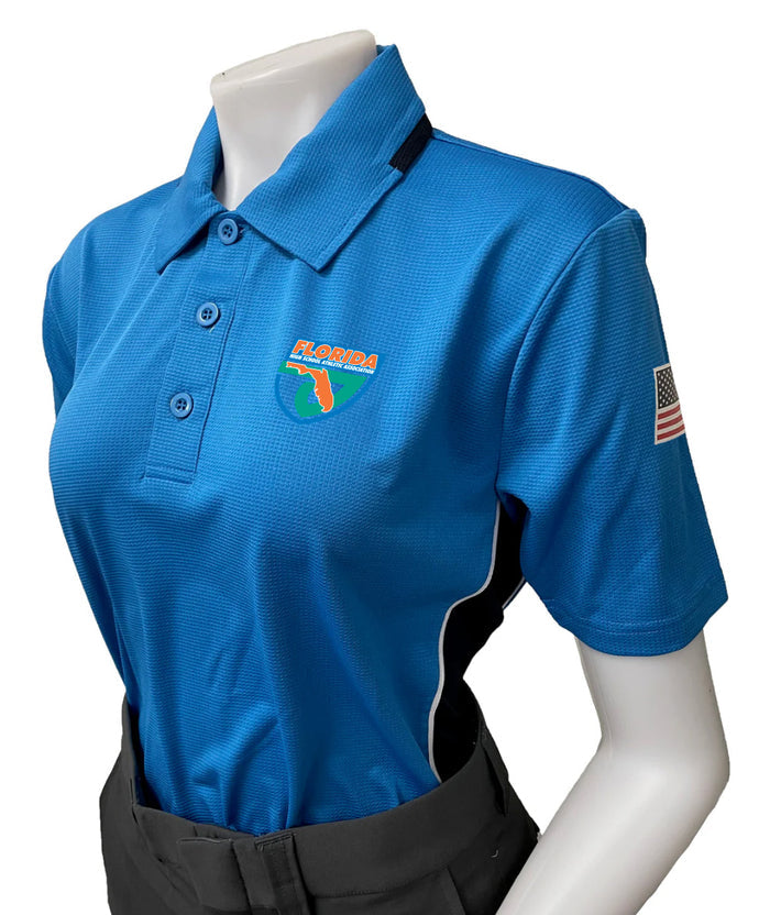 Florida (FHSAA) Smitty Women's Bright Blue Softball Umpire Shirt