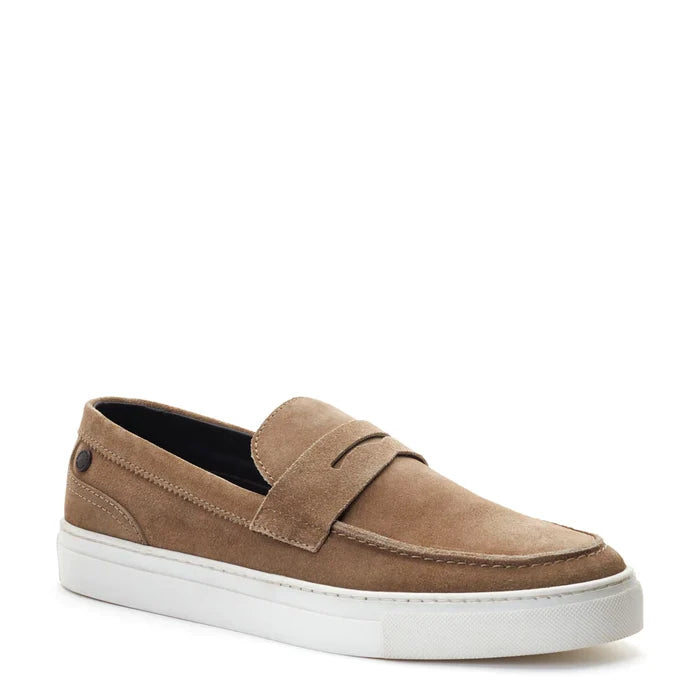 Flynn Suede Loafer Shoe - Sand