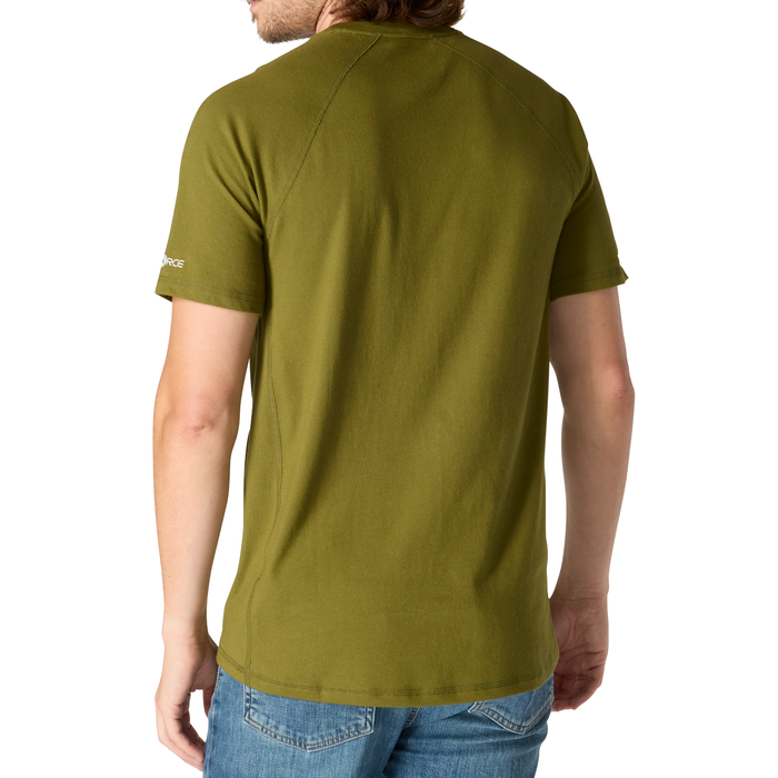 Force Relaxed Fit Midweight Short-Sleeve Pocket T-Shirt - GL7-Dark Bronzed Green | Carhartt 106652